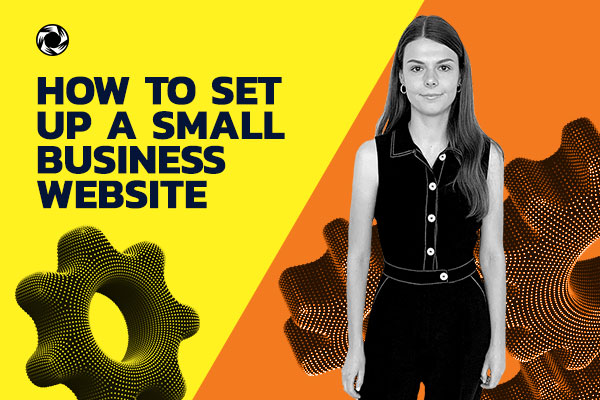 How to set up a small business website